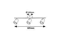 Solange LED 18W IP20 bílá RABALUX 5047