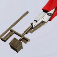 KNIPEX Boční štípací kleště pro elektroniku s průvlečným kloubem 115 mm