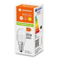 LEDVANCE LED SPECIAL T26 P 2.3W 827 Frosted E14