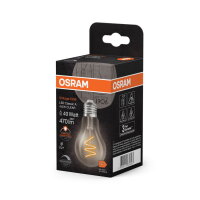 OSRAM Vintage 1906 LED CLASSIC A,B,P SLIM FILAMENT DIMMABLE 4.6W 922 Clear E27