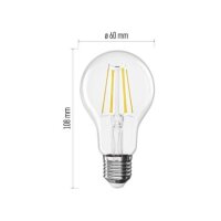 LED žárovka Filament A60 E27 5,9W (60W) 806 lm neutrální bílá EMOS ZF5D43