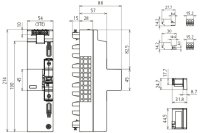 Kombinovaný svodič Typ1+2 DEHNshield ZP + LS Basic 2 LSG pro TT a TN-S-Systémy