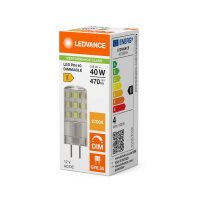 LEDVANCE LED PIN 12 V DIM P 3.8W 827 Clear GY6.35