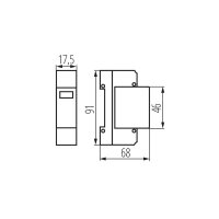 Přepěťová ochrana KSD-T1+T2 275/60 1P 23923 Kanlux