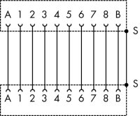 propojovací modul RJ-45 s výkonovými kontakty WAGO 289-176