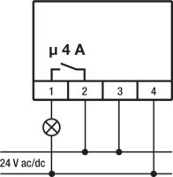 Soumrakový spínač 2-200 lx -24V AC/DC NIKO 350-10032