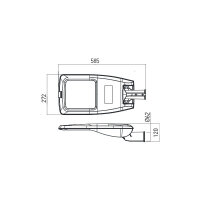 XTIMEX STREET FITTING 30W/40W 80-264V AC