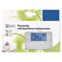 Pokojový programovatelný drátový OpenTherm termostat P5606OT EMOS P5606OT