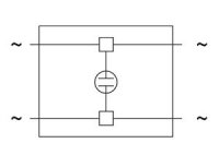 Zásuvný modul 2pól. šířka 10mm šedá WAGO 280-803/281-418