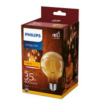 LED žárovka classic 35W G93 E27 825 GOLD ND Philips 871869967360400