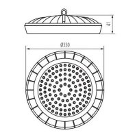 Svítidlo LED HB UFO LED 200W-NW MILEDO KANLUX 31407