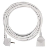 Prodlužovací kabel 5 m 1 zásuvka bílý PVC 1,5mm2 EMOS P0125R