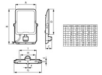 BVP167 LED24/830_40_65 DOB 20W SWB MDU C