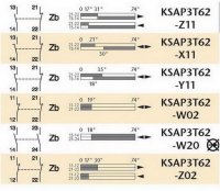 Koncový spínač plastový, ovládaný nerezovou pružinou, šířka 30mm KSAP3T62Z11