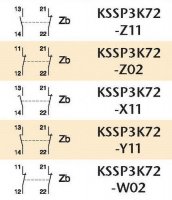 Koncový bezpečnostní spínač plastový, s bočním nerezovým čepem KSSP3K72W02