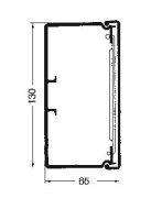 OBO AXM 13065 blc Parapetní kanál AXIS Maxi 65x130x2000 čistě bílá