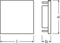 LEDVANCE Wide Profiles for LED Strips -PW03/EC