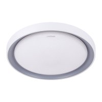 Plafoniera ARIEL LED C 48W WW-CW IP44 stříbrná IDEUS 04012