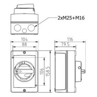 KEA 316 A2EX 2XM25PEX KST16MEX