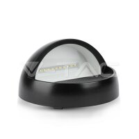 3W LED Step Light Black Body Round Natural White, VT-1182 V-TAC SKU1405