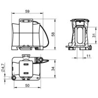 Průchozí izolovaná svorka BD 70/A ELEKTRO BEČOV J441945