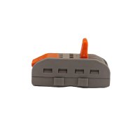 Spojovací svorka kabelová 3PIN s páčkami 250V 32A 3-3x 4 mm2 FK TECHNICS 4739736