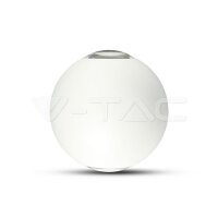 6W LED Wall Light Grey Body Round IP65 4