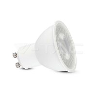 LED Spotlight SAMSUNG CHIP GU10 7,5W 110° With Lens 6400K, VT-292 SKU21874