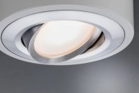 LED stropní svítidlo Argun 1-ramenné 4,8W bílá mat/hliník kartáčovaný 797.08