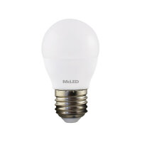 LED žárovka kapka 7W, E27, 4000K, CRI80, 200°, 360° 806lm MCLED ML-324.046.87.0