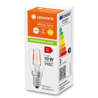 LEDVANCE LED SPECIAL T26 P 1.3W 827 Clear E14