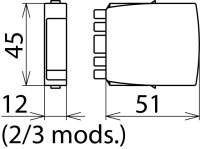 Svodič přepětí - modul BLITZDUCTOR XT zapojení ''Y'' DEHN 920288