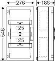 Hensel FP 1317  Jističová skříň ENYSTAR 36 modulových jednotek