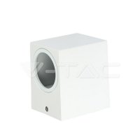 Wall Sleek Wall Fitting  Square White Bo