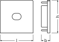 LEDVANCE Wide Profiles for LED Strips -PW03/EC/H