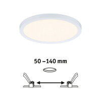 LED vestavné svítidlo Areo VariFit IP44 kruhové 175 13W 3000K bílá 93032