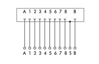 propojovací modul RJ-45 s výkonovými kontakty WAGO 289-179