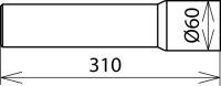 Izolační kryt pro bezdotykovou zkoušečku napětí HSA205 DEHN 767559