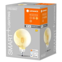 Světelný zdroj LEDVANCE SMART+ WiFi Filament Globe Dimmable 53 6 W/2400 K E27