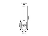 GHITA E27 1x 20W IP20 černá RABALUX 72028