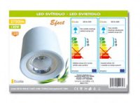 Svítidlo přisazené,COB,30W, 4100K,bílé ECOLITE MZ-DL-30W/BI