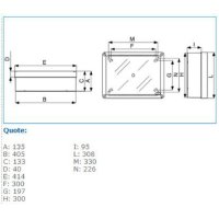 IP56 07 TRASP 05621 Rozváděč s průhlednými dveřmi 380x300x120 mm IBOCO 05621