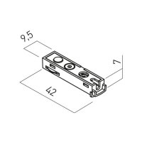 XNEO MONOPOLAR CONNECTOR FOR LED STRIP 2