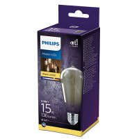 LED žárovka classic 15W ST64 E27 smoky ND Philips 871869965759800