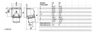 Přívodka přístavná se změnou fáze 16A 5p 400V IP44 6h BALS 2602