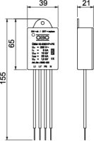 OBO ÜSM-10-230I1P+PE Modul přepěťové ochrany typ 2+3 dle EN 61643-11 230V