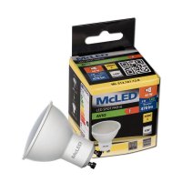 LED žárovka GU10, 5W, 3000K, CRI80, vyz. úhel 100°, use 360° 470lm