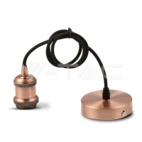 Závěsné svítidlo V-TAC holder Red Bronze VT-7555