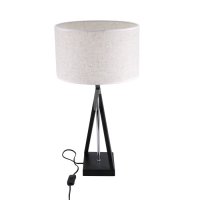 Designer Table Lamp E27 With Ivory Lamp