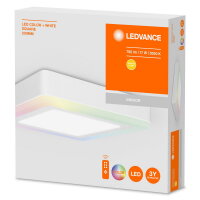 Stropní svítidlo LEDVANCE LED COLOR + WHITE SQ 200 mm 17 W